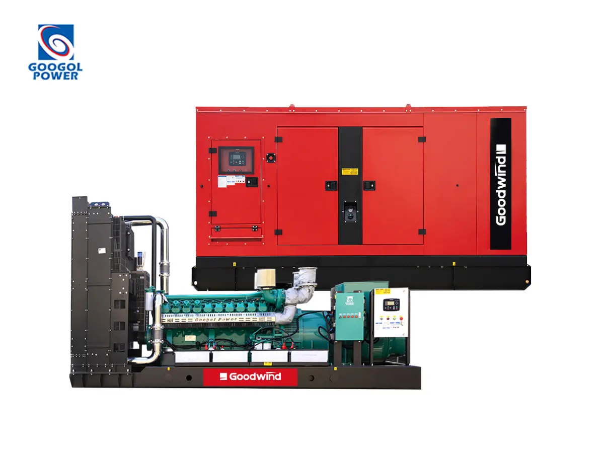 Goodwind diesel generator set powered by Googol engine