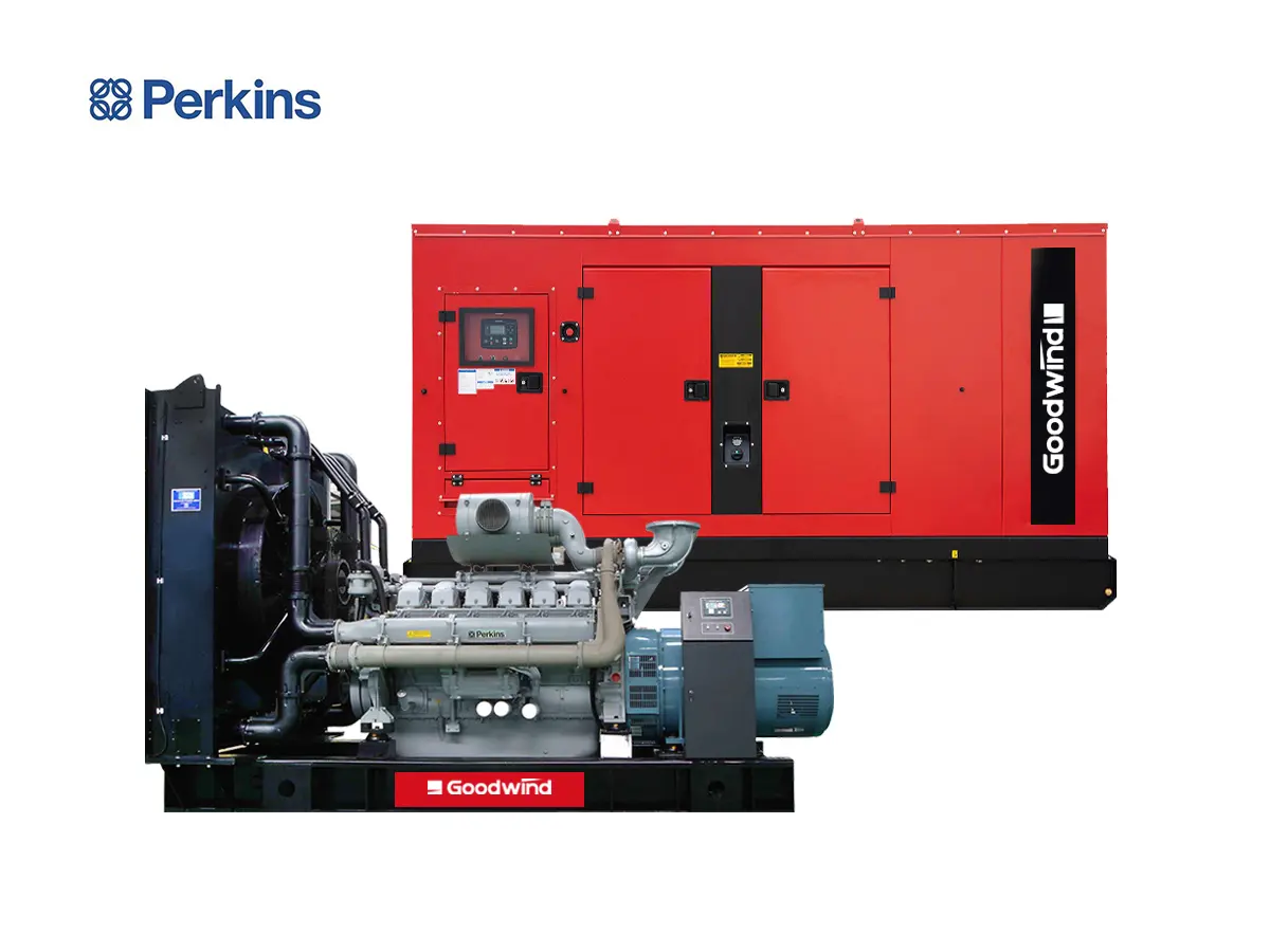 Goodwind diesel generator set powered by Perkins engine