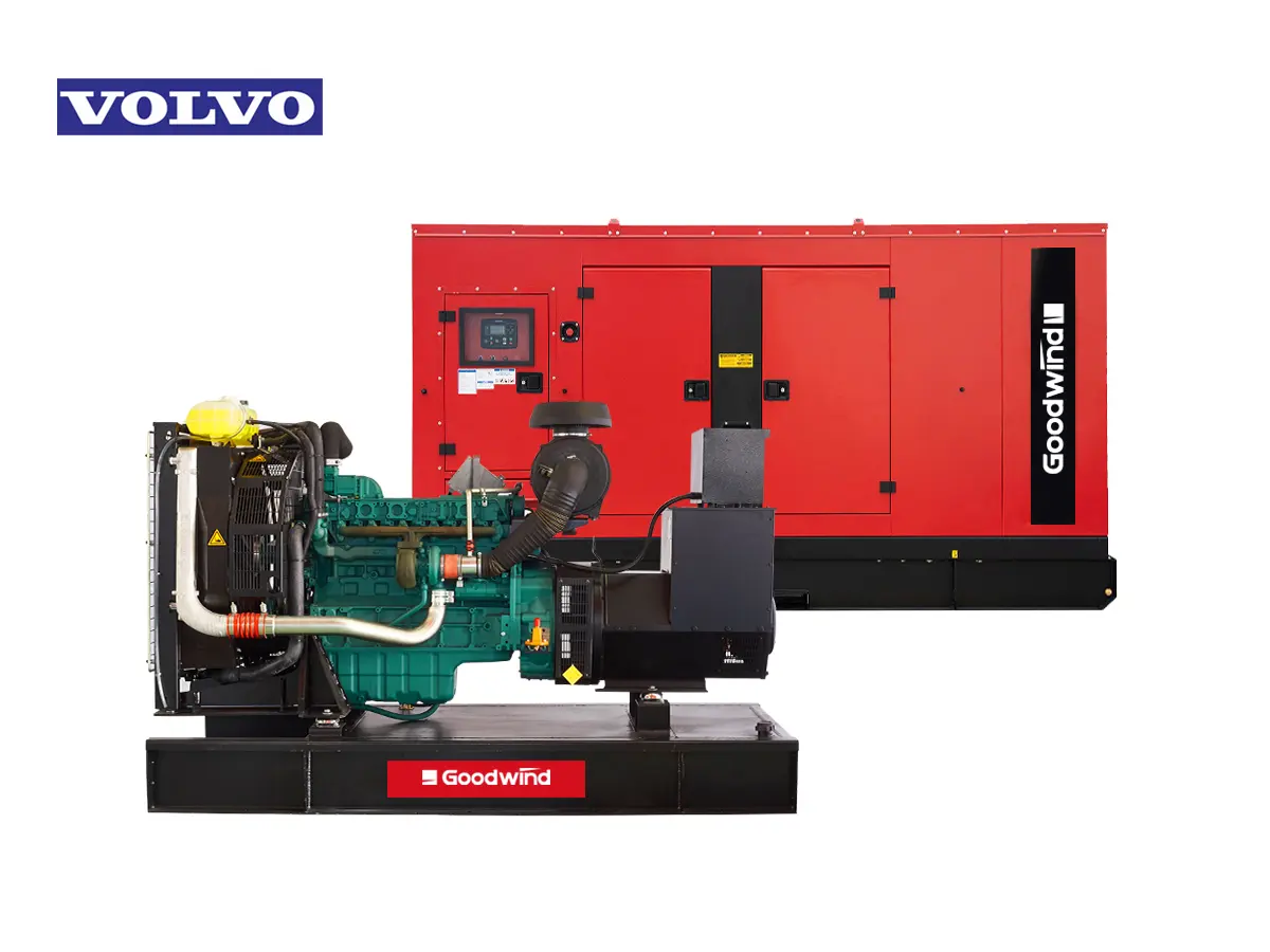Goodwind diesel generator set powered by Volvo engine