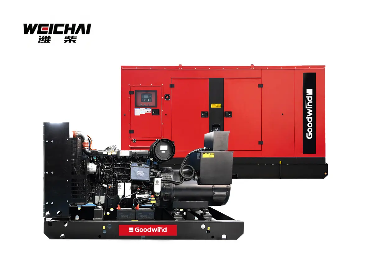 Goodwind diesel generator set powered by Weichai engine