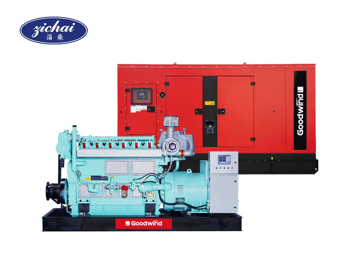 Goodwind diesel generator set powered by Zichai engine